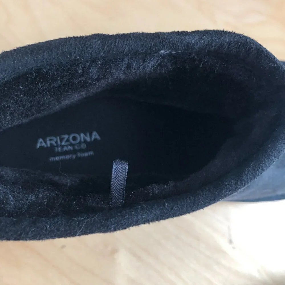 Arizona Jean Co Song Shearling Leather Boots Women's size 7 NEW